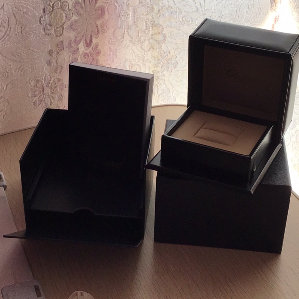 Authentic Chopard Ring Box And Outside Box. - image 1